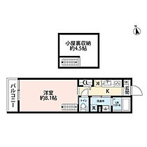 メゾンドラズリ立川 202 ｜ 東京都立川市富士見町4丁目11-17（賃貸アパート1K・2階・32.34㎡） その2