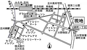 クレタハウス 401 ｜ 東京都立川市錦町1丁目6-12（賃貸マンション1R・4階・22.86㎡） その19