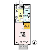 ヴェルデ2 205 ｜ 東京都八王子市石川町219-1（賃貸アパート1K・2階・26.08㎡） その2