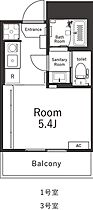 BelleviageHachioji 1101 ｜ 東京都八王子市横山町19-8（賃貸マンション1R・11階・19.02㎡） その2