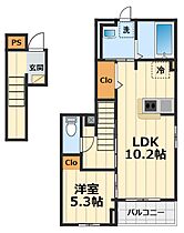 東京都八王子市高倉町58-5（賃貸アパート1LDK・1階・42.60㎡） その2