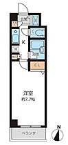 CITY SPIRE 国分寺 107 ｜ 東京都国分寺市南町3丁目2-22（賃貸マンション1K・1階・22.45㎡） その2