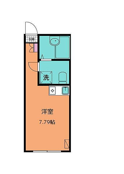 Metis矢部 302｜神奈川県相模原市中央区矢部1丁目(賃貸アパート1R・3階・18.35㎡)の写真 その2