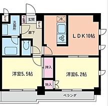 オークウッド2 502 ｜ 神奈川県相模原市南区相模大野7丁目16-4（賃貸マンション2LDK・5階・50.31㎡） その2