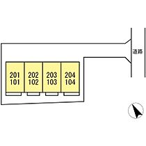 DHCR淵野辺 104 ｜ 神奈川県相模原市中央区共和1丁目5-6（賃貸アパート1LDK・1階・39.45㎡） その21