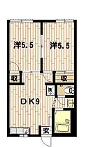 ヴェルドミール3番館 102 ｜ 東京都町田市金井7丁目6-19（賃貸アパート2DK・1階・40.00㎡） その2