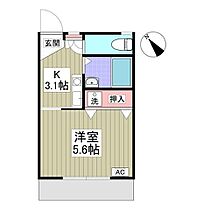 パレス金森台 205 ｜ 東京都町田市金森1丁目51-14（賃貸アパート1K・2階・19.60㎡） その2