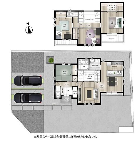 間取り 伊勢崎市国定町1丁目1119