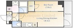 シーズンフラッツ住吉  ｜ 東京都江東区毛利1丁目（賃貸マンション1LDK・4階・30.13㎡） その2