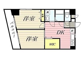 神奈川県川崎市川崎区浜町1丁目（賃貸マンション2DK・8階・55.14㎡） その2