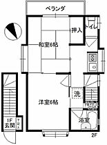 伊沢邸  ｜ 神奈川県横浜市中区麦田町3丁目（賃貸アパート2K・2階・33.12㎡） その2