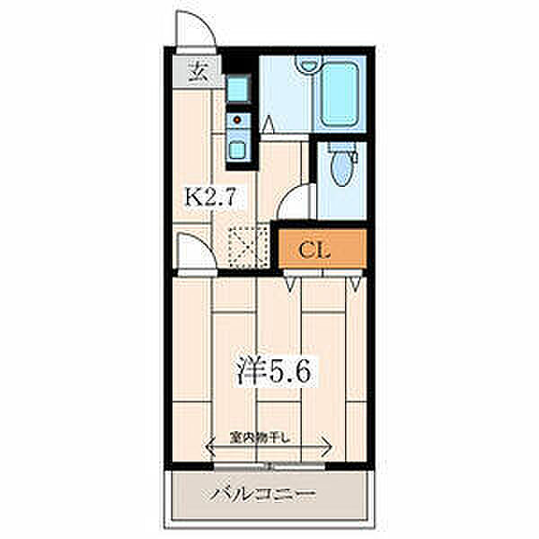 ピュアハイム 302｜神奈川県横浜市神奈川区入江1丁目(賃貸アパート1K・3階・20.02㎡)の写真 その2