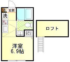 タックフォレスト保土ヶ谷  ｜ 神奈川県横浜市保土ケ谷区岩間町2丁目（賃貸アパート1R・2階・16.48㎡） その2