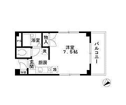 ＫＩビル  ｜ 神奈川県横浜市西区浅間町1丁目（賃貸マンション1R・3階・21.05㎡） その2