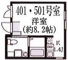 ＷＥＳＴ横浜  ｜ 神奈川県横浜市西区伊勢町3丁目（賃貸マンション1R・4階・20.12㎡） その2