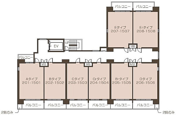 プレジオ阿波座9-15F 1402｜大阪府大阪市西区川口3丁目(賃貸マンション1LDK・14階・35.42㎡)の写真 その13