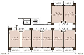 プレジオ阿波座9-15F 1405 ｜ 大阪府大阪市西区川口3丁目3-11（賃貸マンション1LDK・14階・35.42㎡） その13