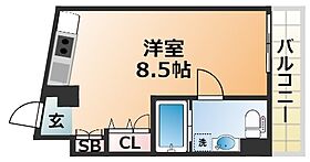 エルーテ  ｜ 兵庫県神戸市灘区城内通5丁目（賃貸マンション1K・2階・24.14㎡） その2