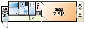 CITY SPIRE神戸元町II  ｜ 兵庫県神戸市中央区元町通7丁目（賃貸マンション1K・10階・30.42㎡） その2