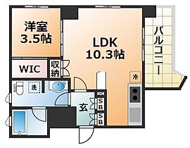 エル。トスト神戸  ｜ 兵庫県神戸市中央区御幸通3丁目（賃貸マンション1LDK・3階・34.46㎡） その2