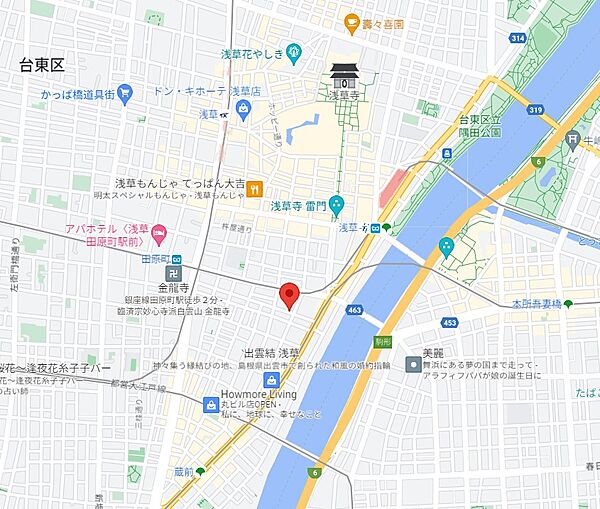 シーズンフラッツ浅草 1102｜東京都台東区駒形１丁目(賃貸マンション1K・11階・25.50㎡)の写真 その27