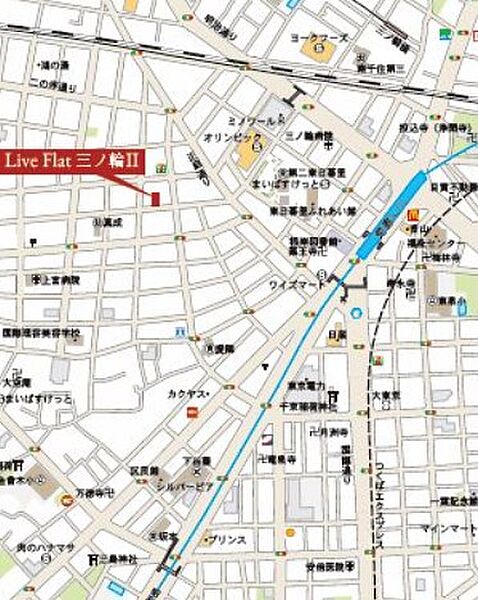 ＬｉｖｅＦｌａｔ三ノ輪II（ライブフラット三ノ輪II） 402｜東京都荒川区東日暮里１丁目(賃貸マンション1LDK・4階・35.03㎡)の写真 その16