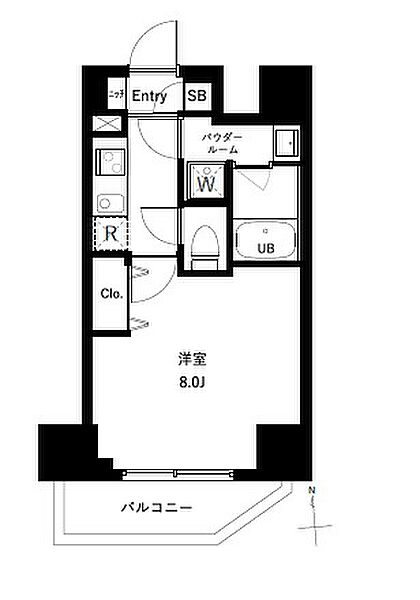 アーバンパーク綾瀬III 1101｜東京都足立区綾瀬１丁目(賃貸マンション1K・11階・26.37㎡)の写真 その2