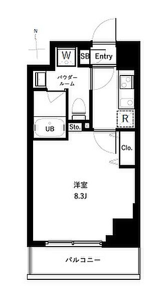 アーバンパーク綾瀬III 702｜東京都足立区綾瀬１丁目(賃貸マンション1K・7階・25.57㎡)の写真 その2