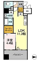 トリオマーレ蔵前 605 ｜ 東京都台東区三筋１丁目1-17（賃貸マンション1LDK・6階・40.90㎡） その2