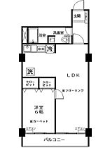 シャトー市ヶ谷 403 ｜ 東京都新宿区市谷左内町33（賃貸マンション1LDK・4階・52.65㎡） その2