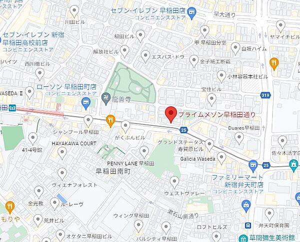 プライムメゾン早稲田通り 905｜東京都新宿区早稲田町(賃貸マンション1R・9階・26.44㎡)の写真 その26