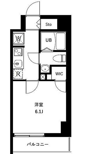 アーバンパークお花茶屋 306｜東京都葛飾区宝町１丁目(賃貸マンション1K・3階・21.28㎡)の写真 その2