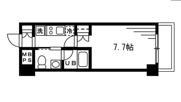 レジディア新宿イースト 504｜東京都新宿区新宿５丁目(賃貸マンション1K・5階・23.79㎡)の写真 その2