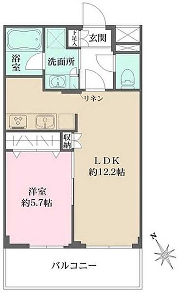 エーシーピーレジデンス文京春日 504｜東京都文京区春日２丁目(賃貸マンション1LDK・5階・41.70㎡)の写真 その2