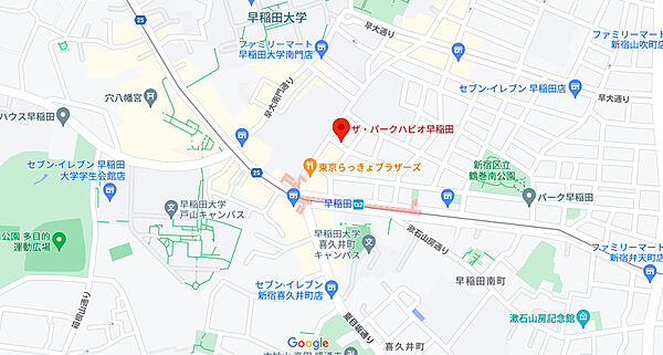 ザ・パークハビオ早稲田 309｜東京都新宿区早稲田町(賃貸マンション1R・3階・25.62㎡)の写真 その17