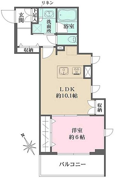 エーシーピーレジデンス文京春日 301｜東京都文京区春日２丁目(賃貸マンション1LDK・3階・41.98㎡)の写真 その2