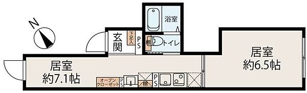 アリビオ千石 202｜東京都文京区千石２丁目(賃貸マンション1DK・2階・27.39㎡)の写真 その2