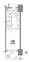 コンフォリア新宿御苑I 602 ｜ 東京都新宿区新宿１丁目10-4（賃貸マンション1K・6階・28.43㎡） その2