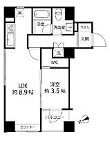 ハイリーフ上野 1101 ｜ 東京都台東区東上野６丁目27-5（賃貸マンション1LDK・11階・39.04㎡） その2