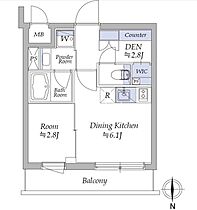 イプセ四谷三丁目 204 ｜ 東京都新宿区舟町7-13（賃貸マンション1DK・4階・25.74㎡） その2