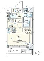 ヴェルト日暮里イースト 701 ｜ 東京都荒川区東日暮里２丁目42-7（賃貸マンション1K・7階・25.11㎡） その2