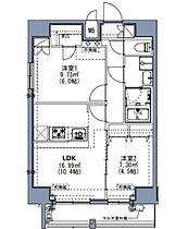 エスレジデンス尾久アズール(S-RESIDENCE尾久azu 1302 ｜ 東京都荒川区西尾久４丁目6-6（賃貸マンション2LDK・13階・50.26㎡） その2