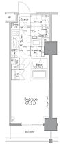 ザ・パークハビオ上野レジデンス 612 ｜ 東京都台東区上野３丁目10-11（賃貸マンション1K・6階・25.58㎡） その2