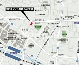 リビオメゾン御茶ノ水ＥＡＳＴ  ｜ 東京都文京区湯島１丁目（賃貸マンション1DK・4階・25.41㎡） その3