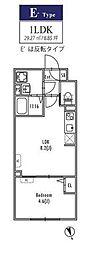 GRANPASEO中野IV 1LDKの間取図画像