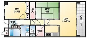 エクセレント  ｜ 大阪府羽曳野市南恵我之荘5丁目（賃貸マンション2LDK・3階・59.09㎡） その2