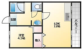 グリーンハイツトウジョウ  ｜ 大阪府松原市三宅中1丁目（賃貸アパート1LDK・2階・40.00㎡） その2