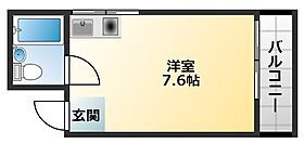 松野コーポB棟  ｜ 大阪府松原市上田7丁目（賃貸マンション1R・2階・17.00㎡） その2