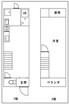 伊賀6丁目テラスハウス  ｜ 大阪府羽曳野市伊賀6丁目（賃貸テラスハウス1DK・1階・38.96㎡） その1