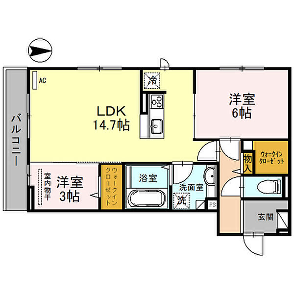 ウィキぺディア ｜大阪府松原市東新町3丁目(賃貸アパート2LDK・2階・57.68㎡)の写真 その2